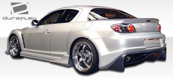 Duraflex rear bumper body kit 04 05 06 07 08 09 10 11 mazda rx8 100590