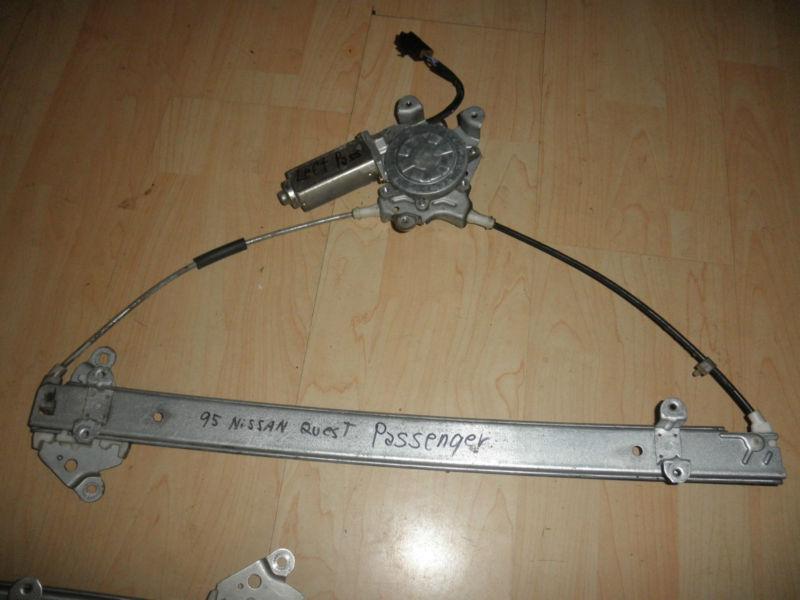 93-98  villager quest  / passenger right side power window regulator & motor    