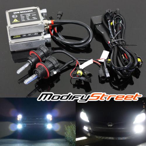 H13/9008 6000k white bi-xenon hi-low headlights ac ballast hid converion kit