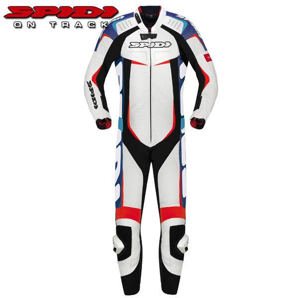 Spidi track wind pro race suit blue / red 52 euro 42 us