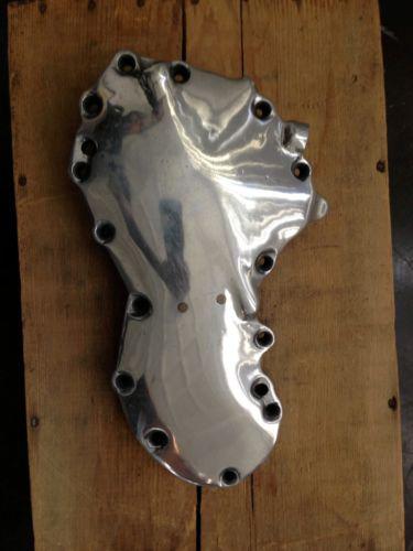 Very rare original hd knucklehead mid 1936 "two rivet" cam cover vard prewar