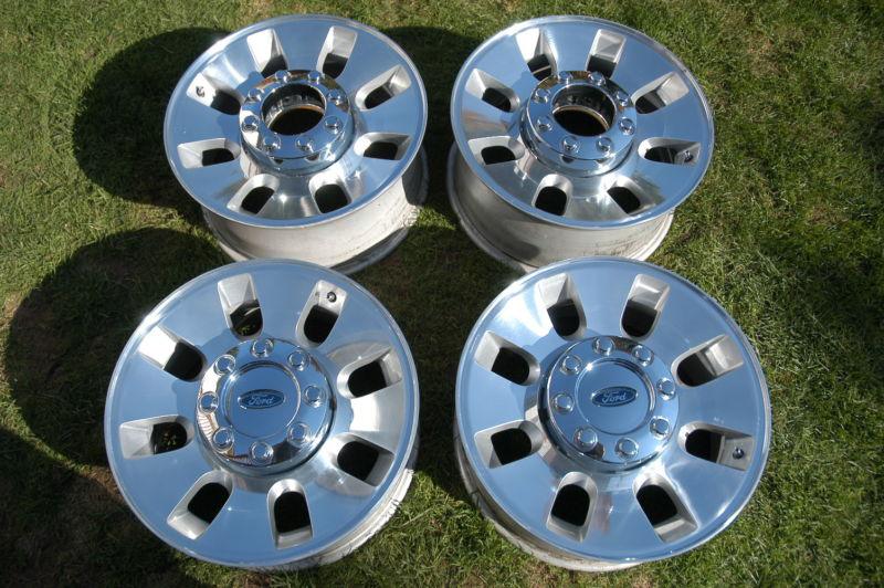 Sell 0513 Ford F350 Super Duty 18" OEM Wheels F250 Lariat Polished FX4