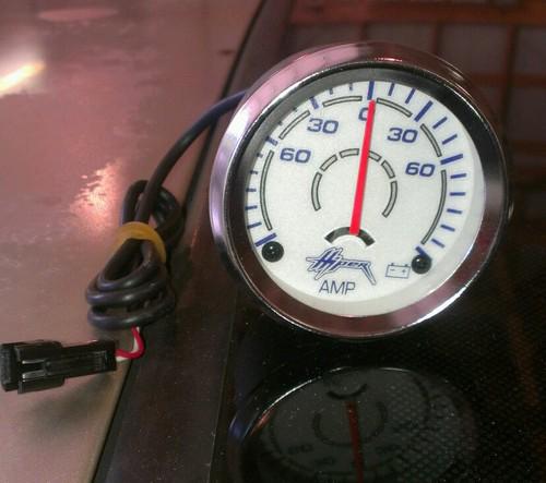 Hiper amp guage car new volt meter