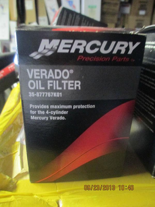 Mercury verado oil filter #35-877767k01 ...4 cyl... 