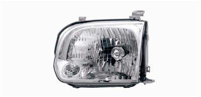 Sherman 8126-152-1 headlight assembly left toyota sequoia