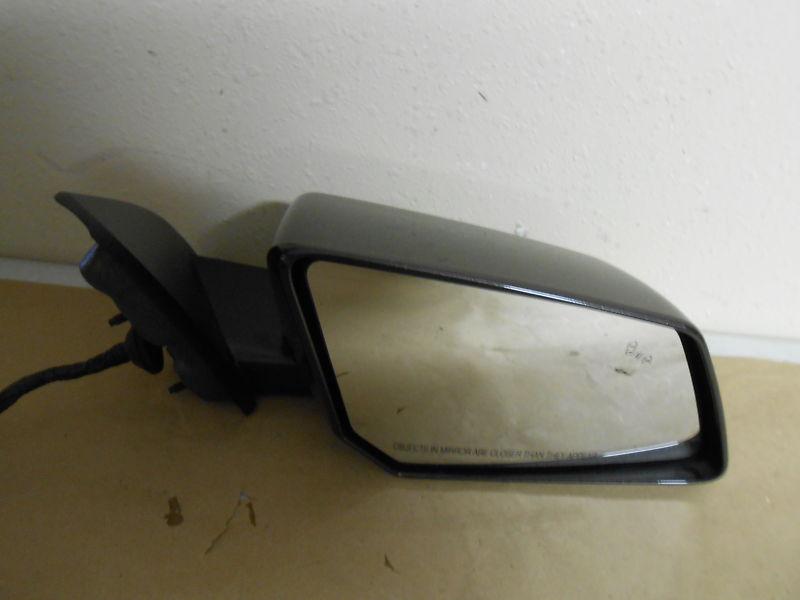 2008,08,09,10,11,12,13 acadia right passenger mirror with blind side oem grey