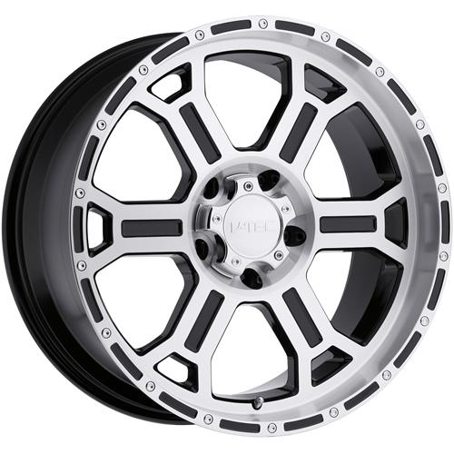 22x9.5 machined black v-tec raptor  5x4.5 +18 rims terra grappler lt285/50r22