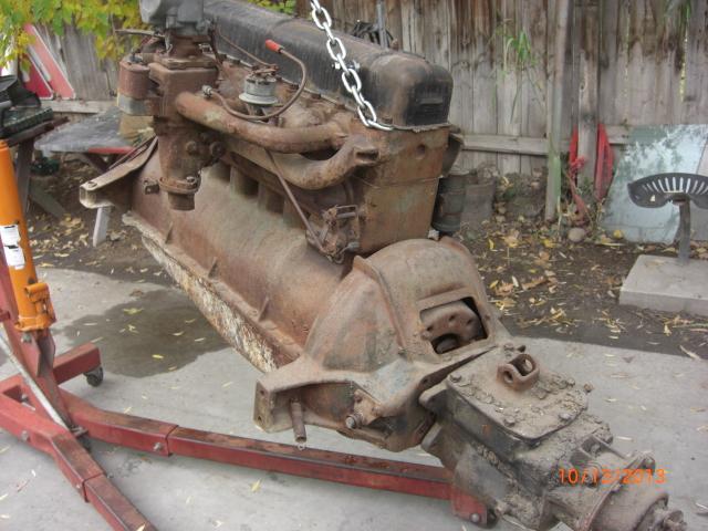 1935 buick model 40 coupe parts engine trans  