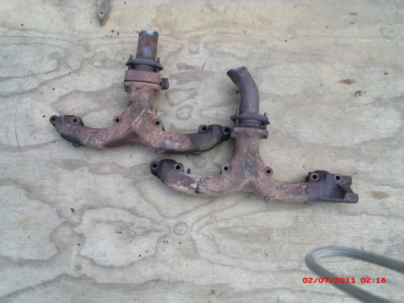 1965 chevrolet oem 327 exhaust manifolds