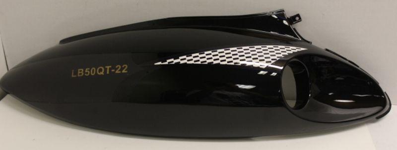 New black jonway rocketa rear right plastic panel for gy6 50cc lb50qt-22