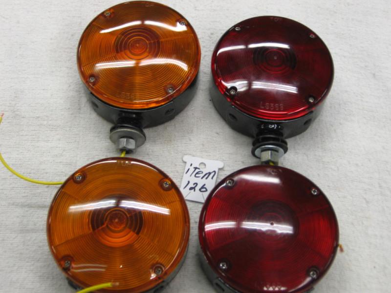 4 front and rear truck signal lights