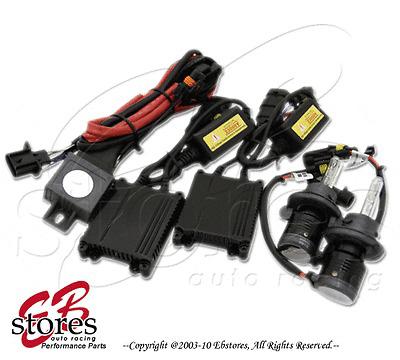 Cool white 12v 35w h13 hi/lo beam slim bi-xenon hid conversion kit 1 set 8000k