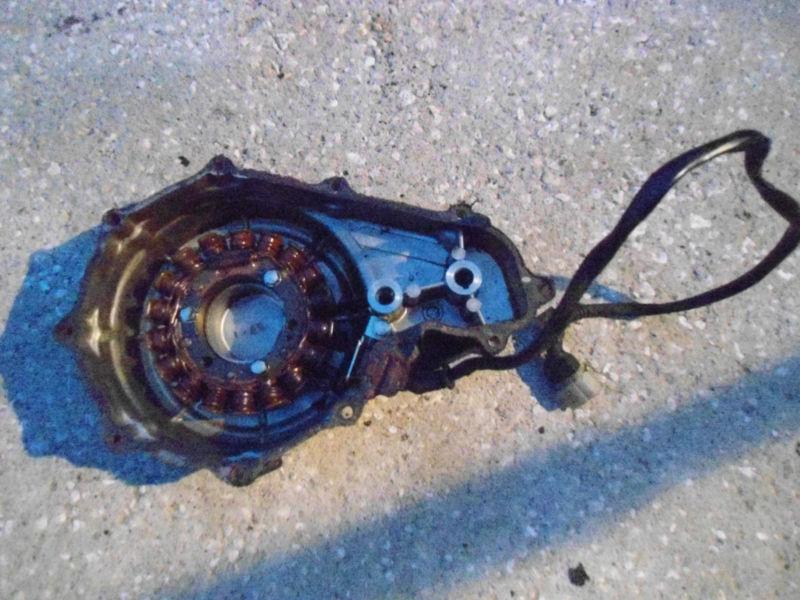 1983 honda ascot vt500ft vt ft 500 stator & engine side cover