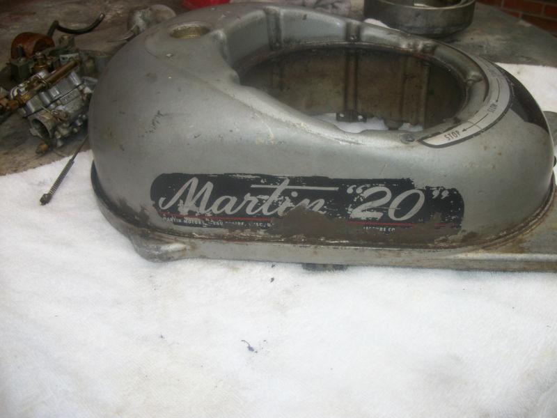 Martin 20 outboard motor fuel gas tank parts vintage