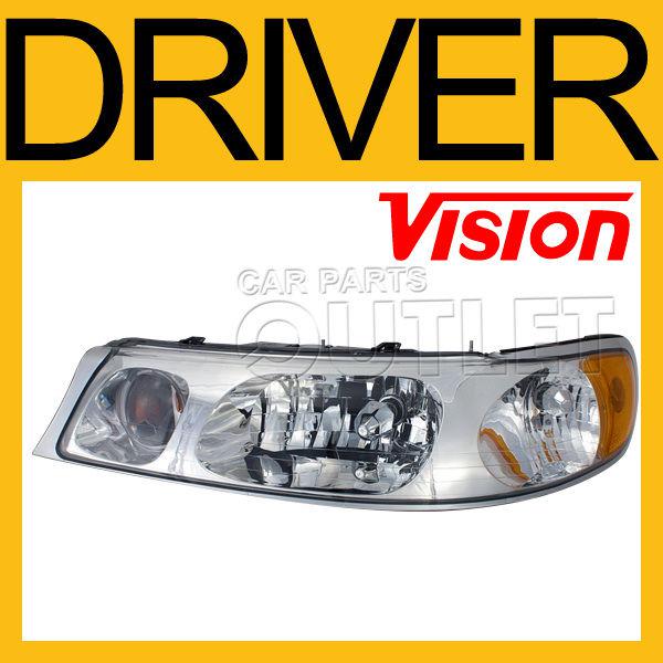 98-02 lincoln town car left head light lamp assembly replacement new 99 00 01