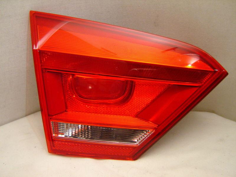 Volkswagen passat left trunk tail light 12 13 oem 