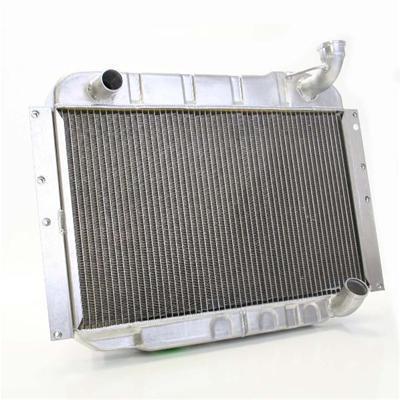 Giffin 6-255af-bxx radiator aluminum natural 2" thick chevy corvette each