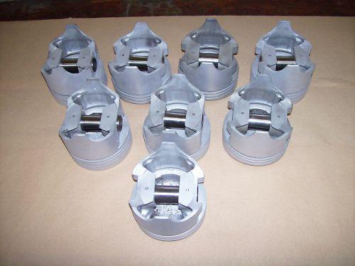 409 chevy 340 horse std  pistons full set orig gm 10:1