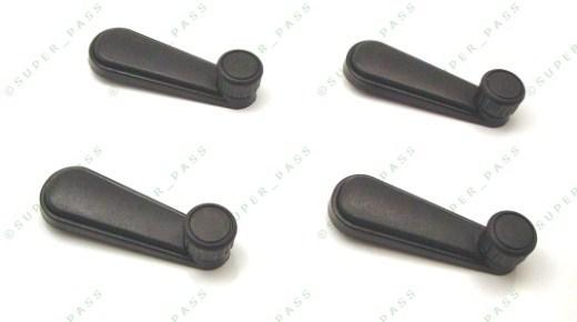 1986 thru 1992  4 window crank handles  fits: vw golf jetta fox scirocco quantum