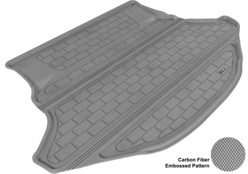 Maxpider 3d molded gray * stowable * textured cargo mat trunk liner m1ty0781301