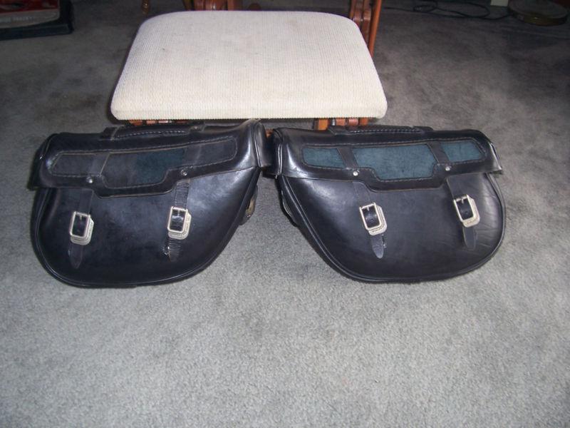 Sell harley softail nostalgia flstn saddlebags moo glide,1993 1994 1995