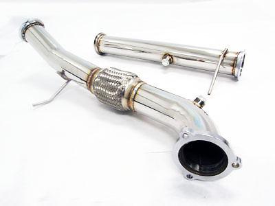 05-07 volvo s40 v50 fwd t5 obx turbo exhaust downpipe 