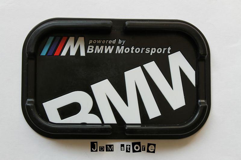 Powered by bmw motorsport non-slip pad for car fits m-power etc.