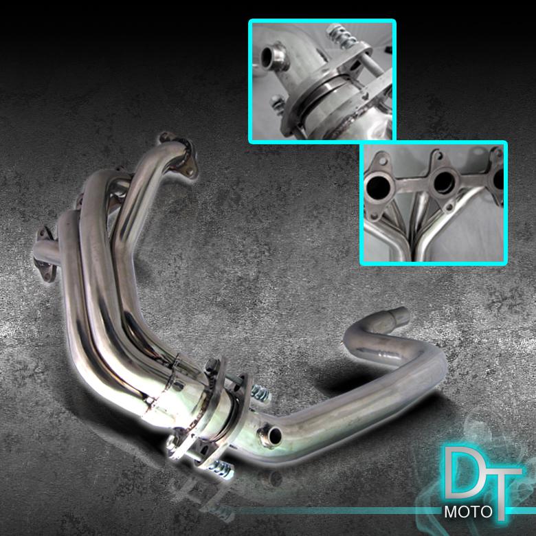 98-02 chevy cavalier/pontiac sunfire 2.2l stainless steel header w/o2 sensr bung