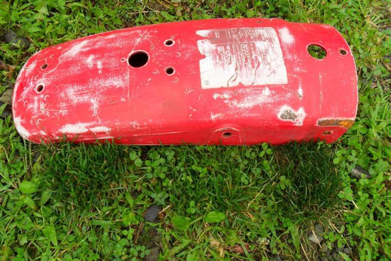 Motorcycle rear fender off kawasaki ke 70's or chopper projects