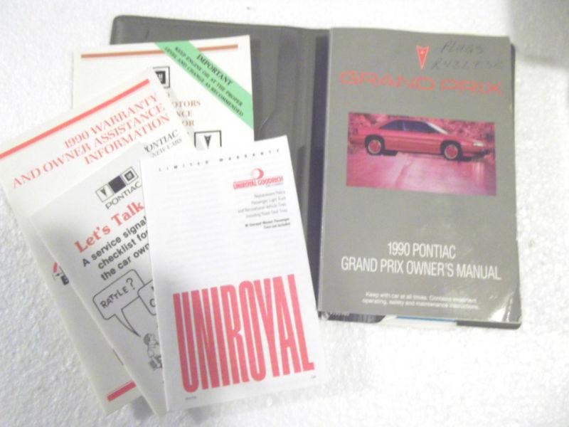 1990 pontiac grand prix owners manual