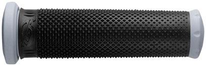 New msr msr handlebar grips dual compound, black/gray, atv tapered full diamond