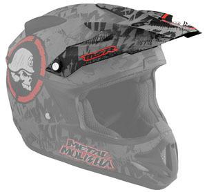 New msr helmet parts 012 velocity adult, metal mulisha scope, visor