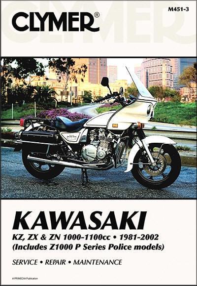 1981-2002 kawasaki z kz 1000 1100 repair manual