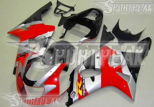 Fit suzuki gsx-r 600 / 750 01 02 03 2001 2002 2003 fairing abs body kit f13b34