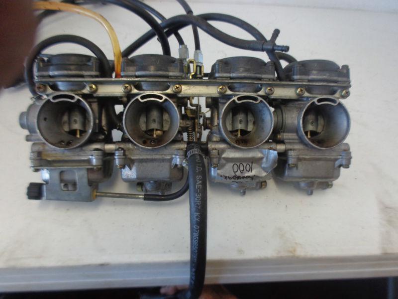 1987 kawasaki concourse 1000 set of carbs carburetors