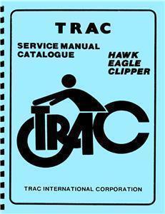 Trac hawk, eagle, clipper moped service manual