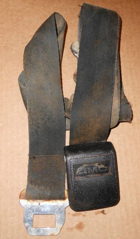 Original gmc seat belt ca. 1970s 1980s