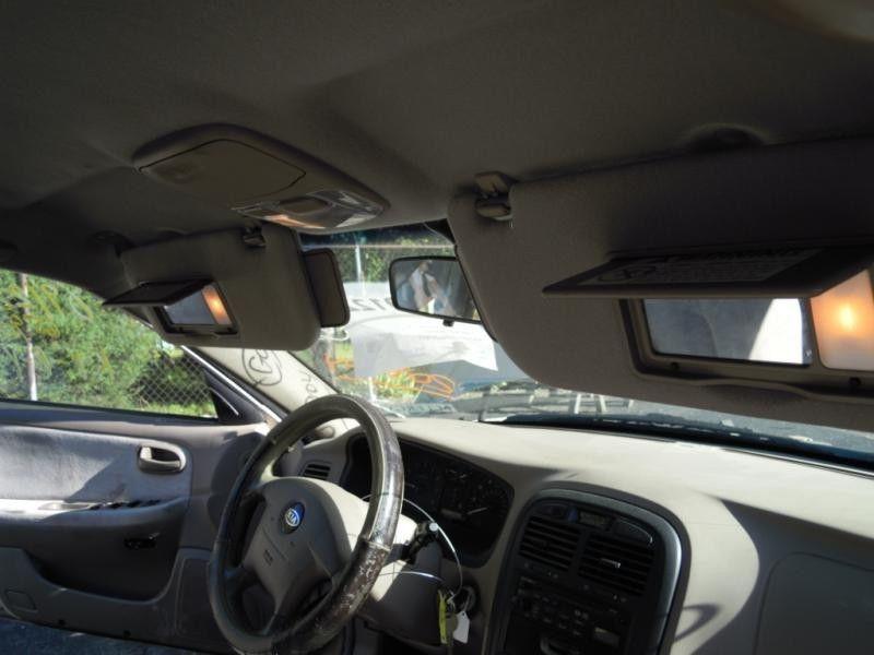 04 kia optima sun visor/shade,pair of tan cloth lighted w/mirrors