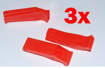 3x marine whistle safety survival boat fishing camping cruise trip life vest atv