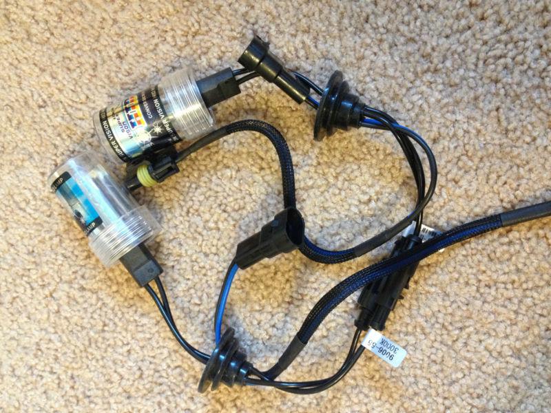 55watt 35watt 55 35 9006 3000k hid xenon pair set 