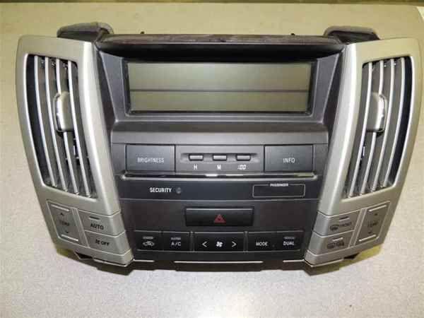 2004 05 06 lexus rx330 temperature control w/ bezel oem