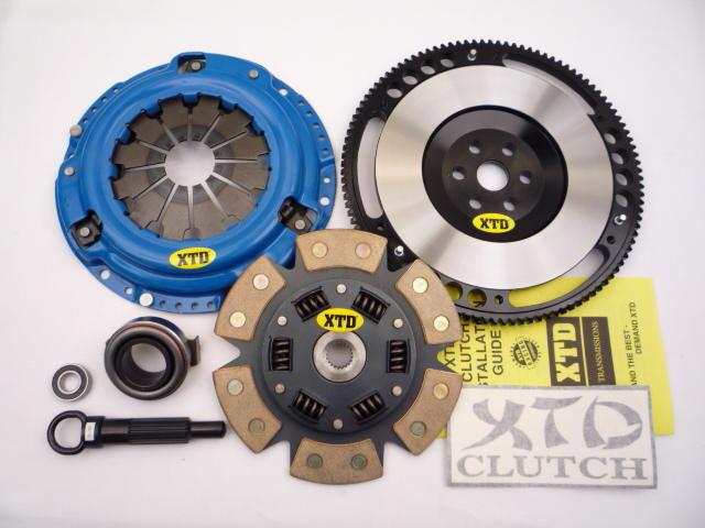 Xtd stage 4 clutch & flywheel set 89 91 91 civic crx d15 d16 cable (2100lbs)