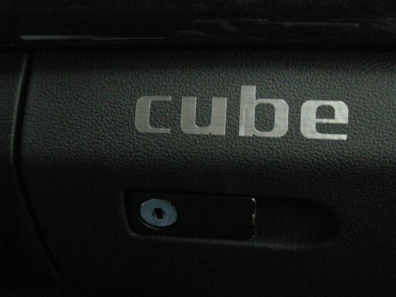 (2) dashboard badge decal *cube*