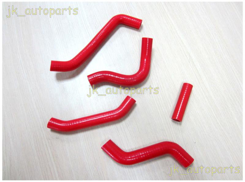 2007 suzuki rmz450 rm450z motocross radiator coolant kits silicone red hose 