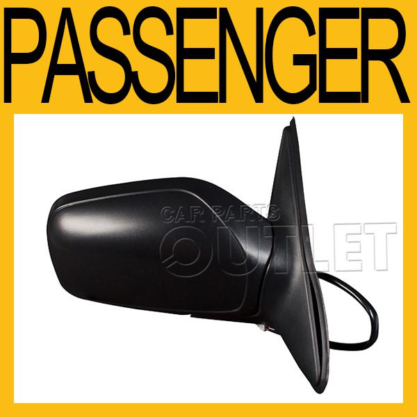 1991-1994 nissan sentra power rear view side mirror ni1321105 wo heated glass rh