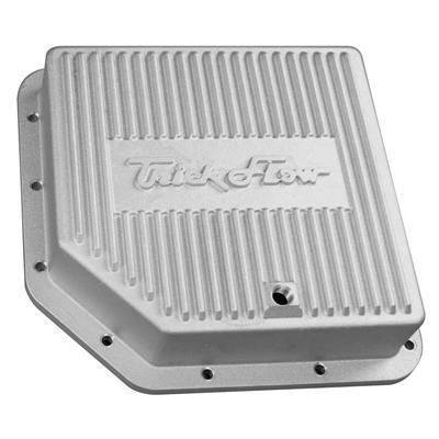 Trick flow aluminum transmission pan gm turbo 350 deep +2 qt 1000