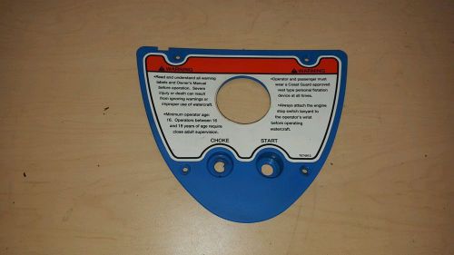 Polaris jet ski instrument panel 1996 sl 700