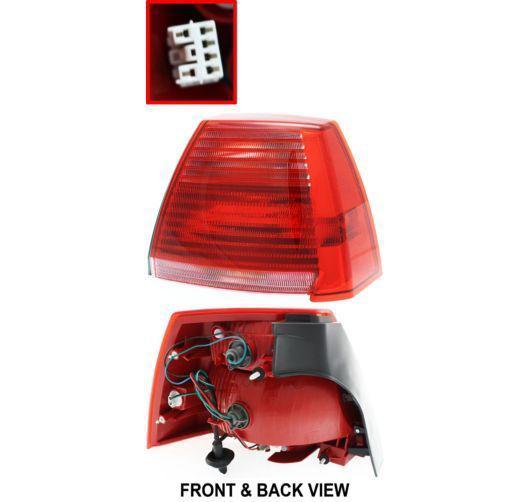 Mn161856 mi2801116 new tail light lamp passenger right side red lens rh hand