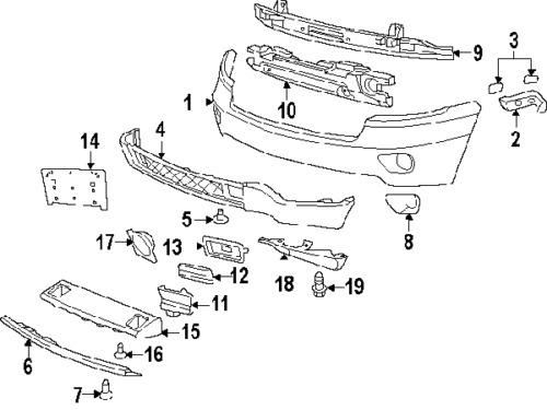 Jeep 55079229ad genuine oem factory original bracket