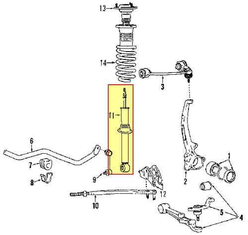 Lexus 4867450030 genuine oem factory original strut bushings